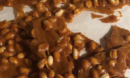Aleppo Chile Flake Peanut Brittle