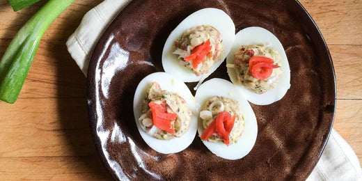 Better Than Everything Bagel Deviled Eggs