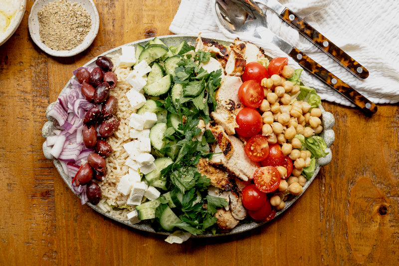 Greek Chicken Cobb Salad