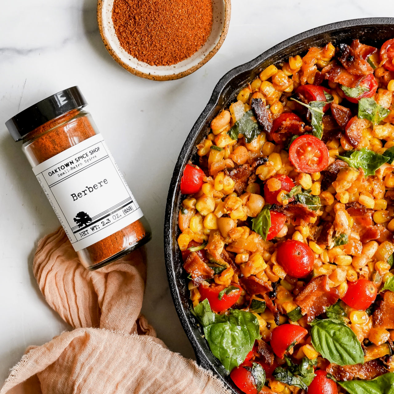 Berbere Succotash