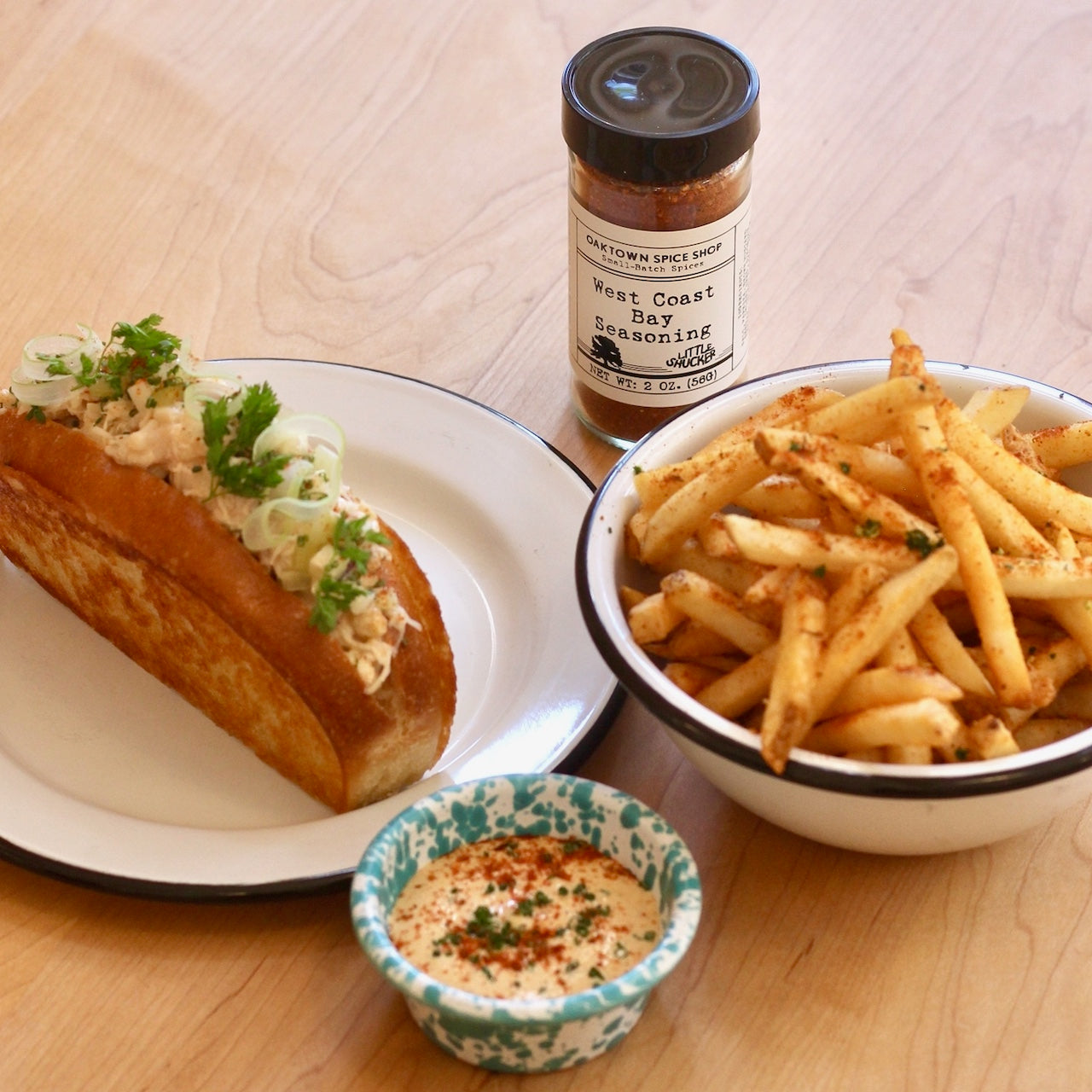 Crab Roll with West Coast Bay Seasoning