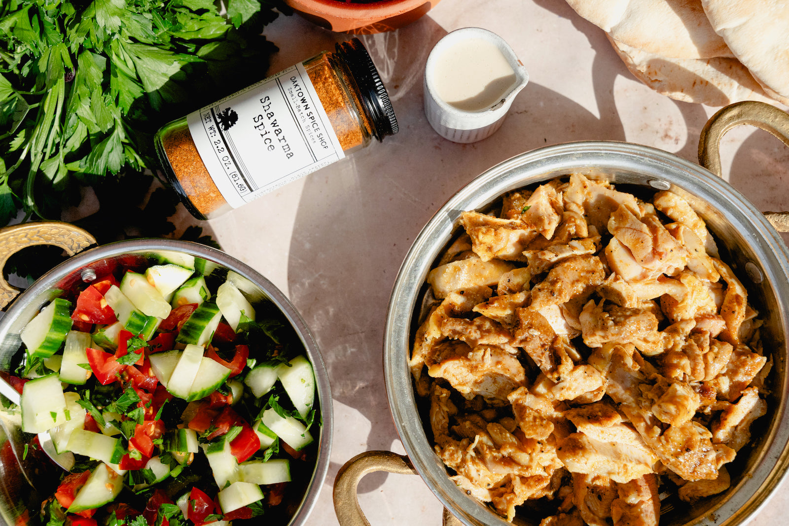 Shortcut Chicken Shawarma