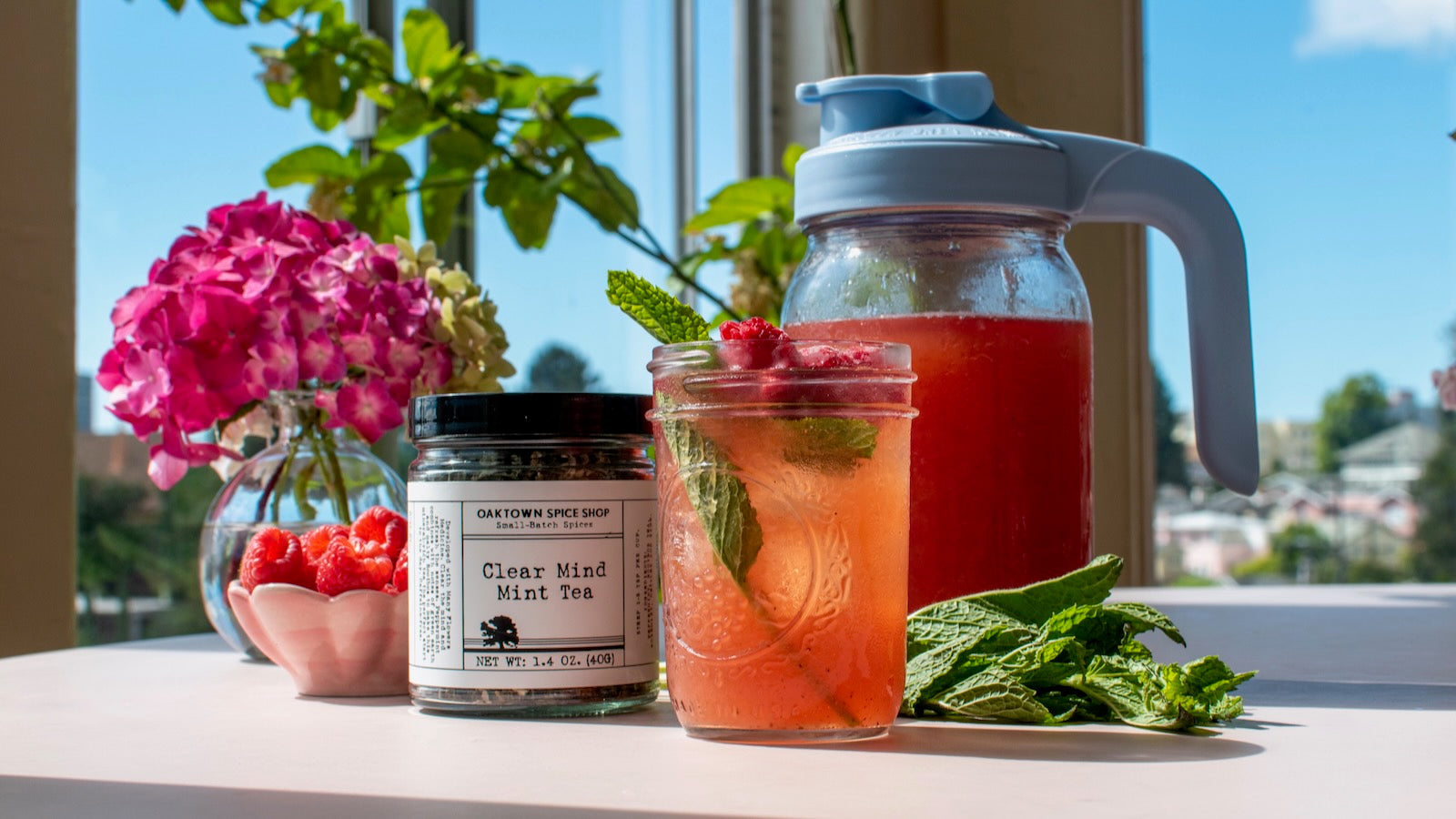 Raspberry Clear Mind Iced Tea