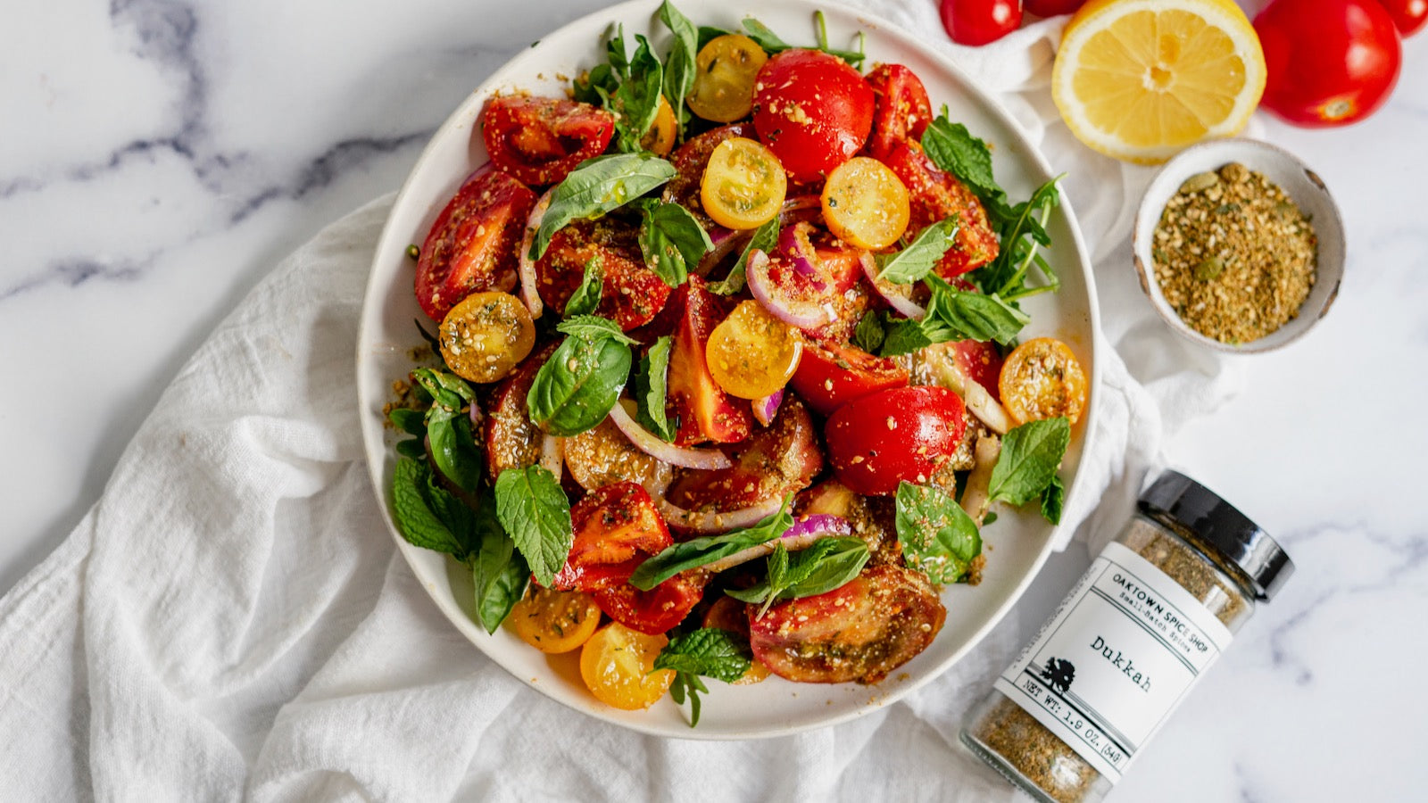 Dukkah Tomato Salad