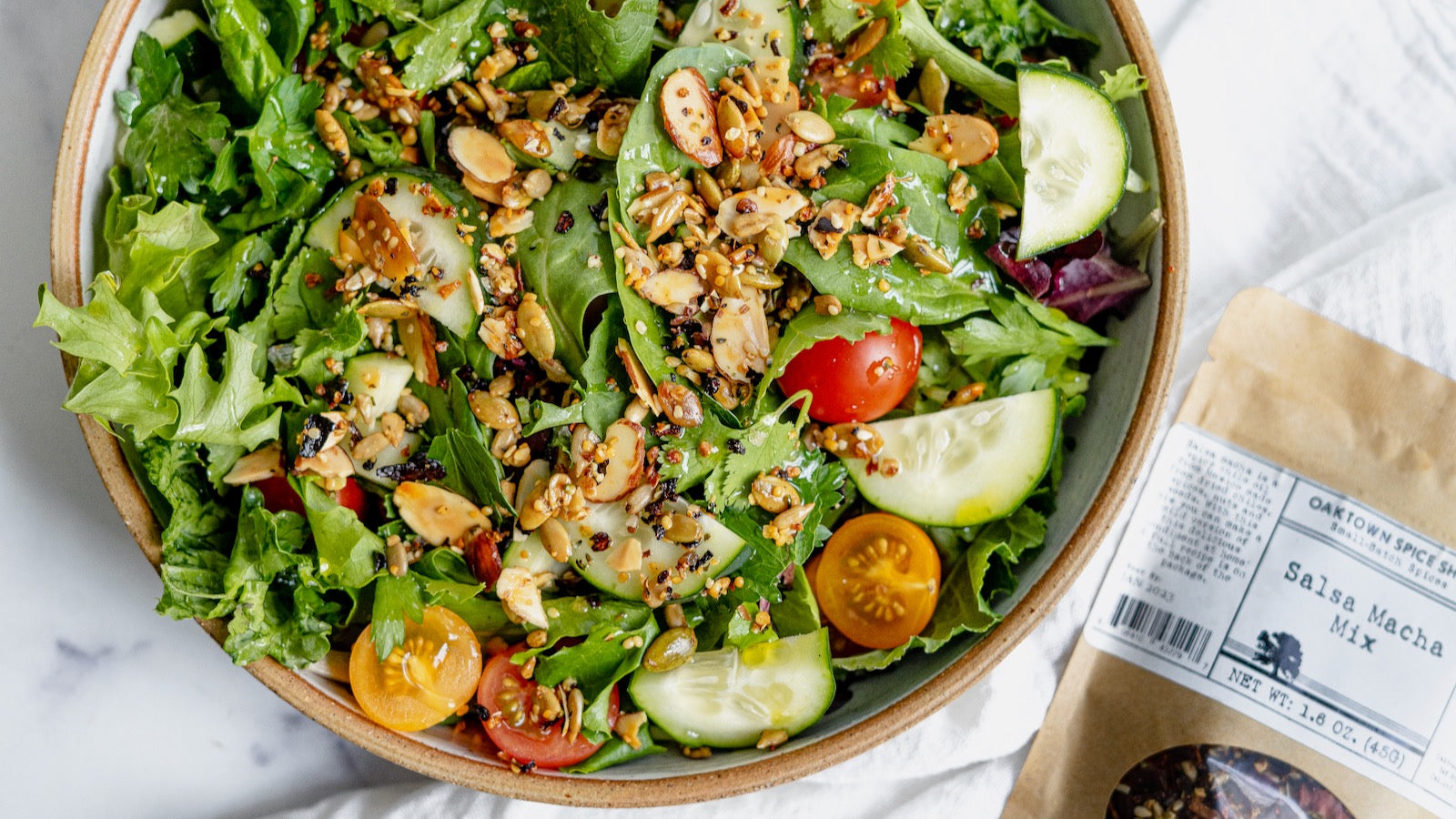 Salsa Macha Salad Sprinkle