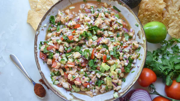 Rockfish Ceviche with Chili Powder