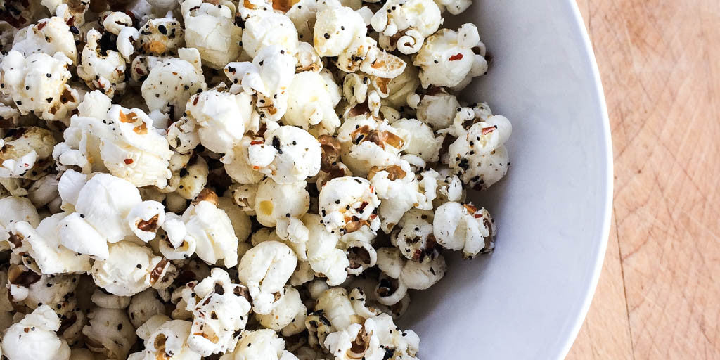 Spicy Sweet Shichimi Togarashi Popcorn