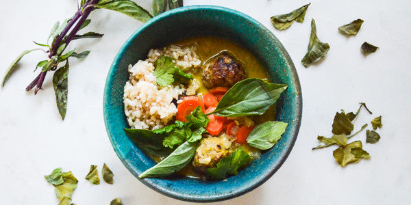Thai Curry Meatballs