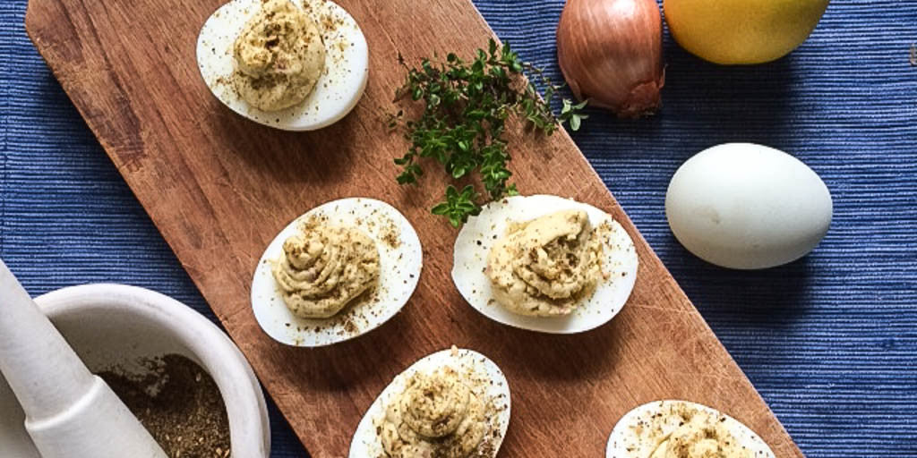 Deviled Eggs with Za'atar