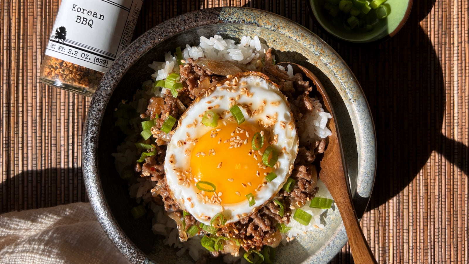 Korean Ground Beef Bowl