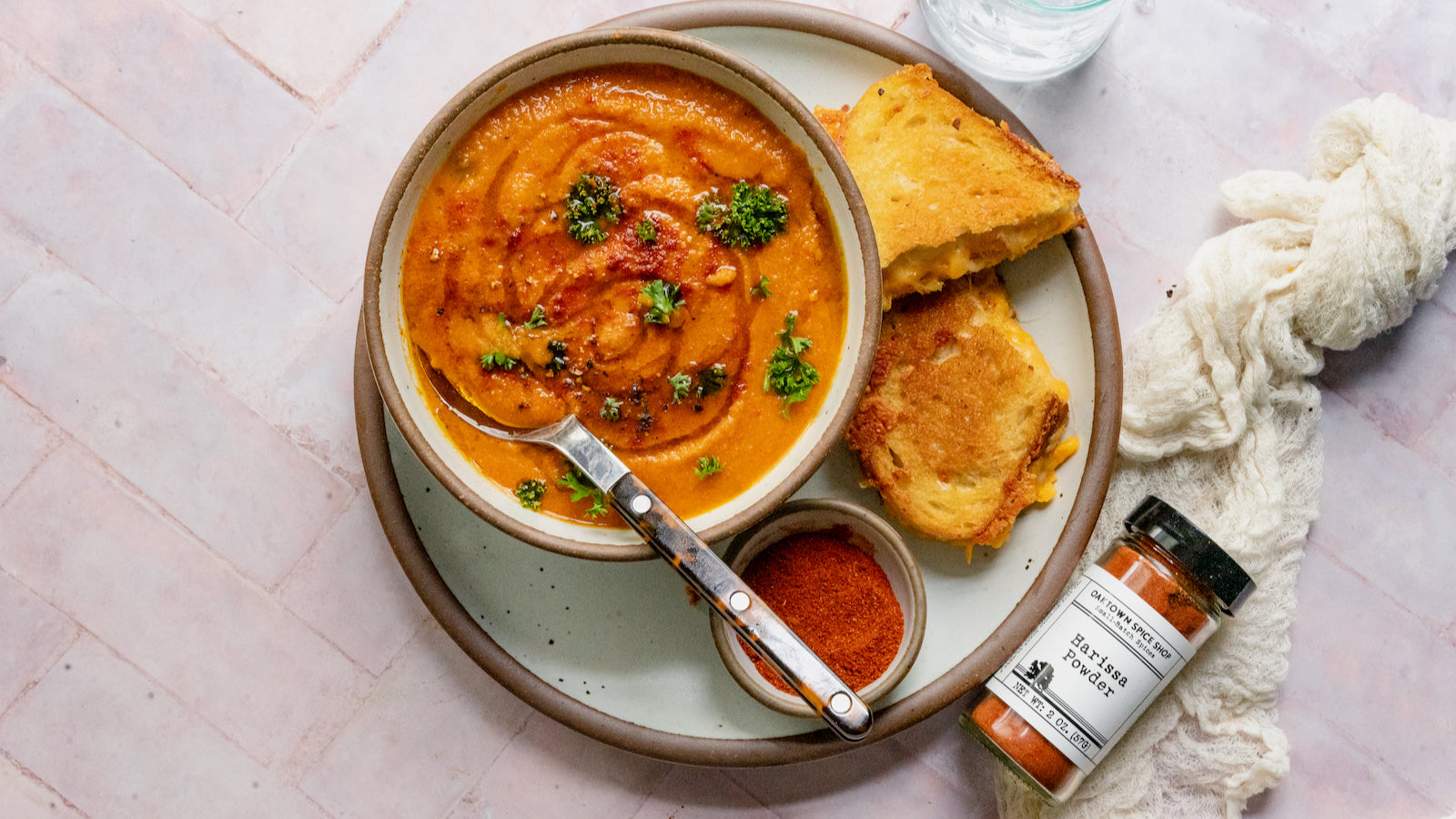 Harissa Roasted Tomato Soup