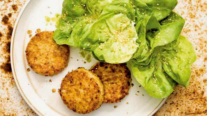 Millet, Red Lentil, and Potato Cakes