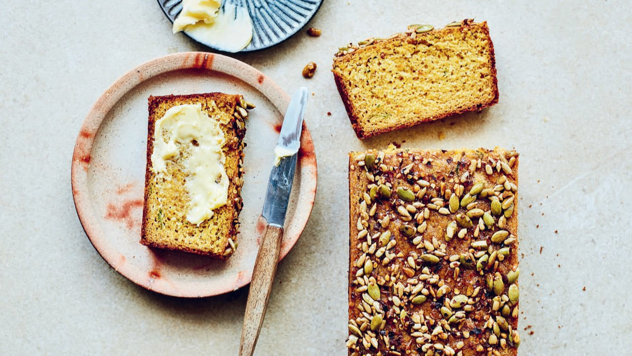 Honey-Glazed Cumin & Coriander Cornbread