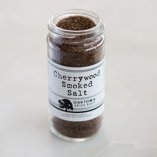 Cherrywood Smoked Salt Online by Oaktown Spice Hop