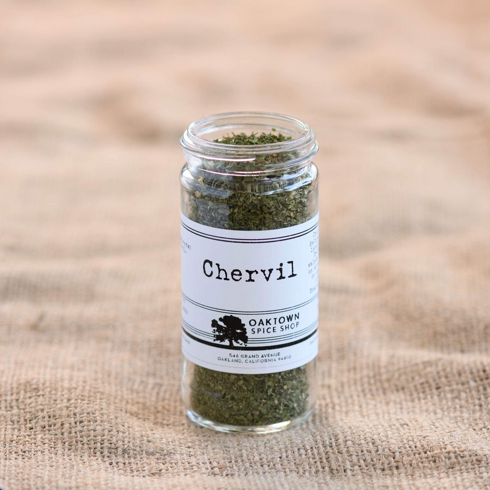 Chervil Fresh Herbs and Spices at Oaktown Spice Shop