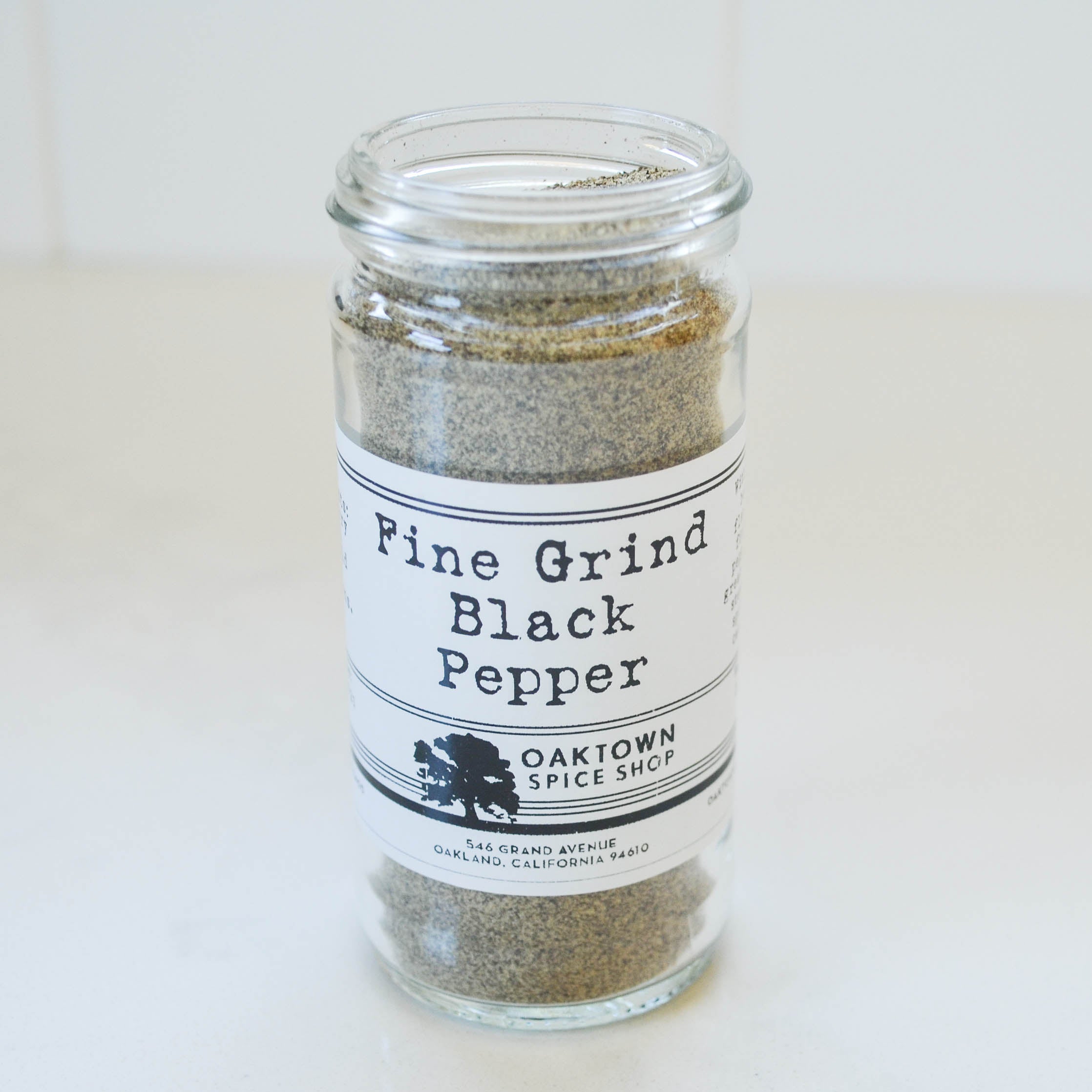 Fine Grind Black Pepper with Heat and Flavor at Oaktown Spice Shop