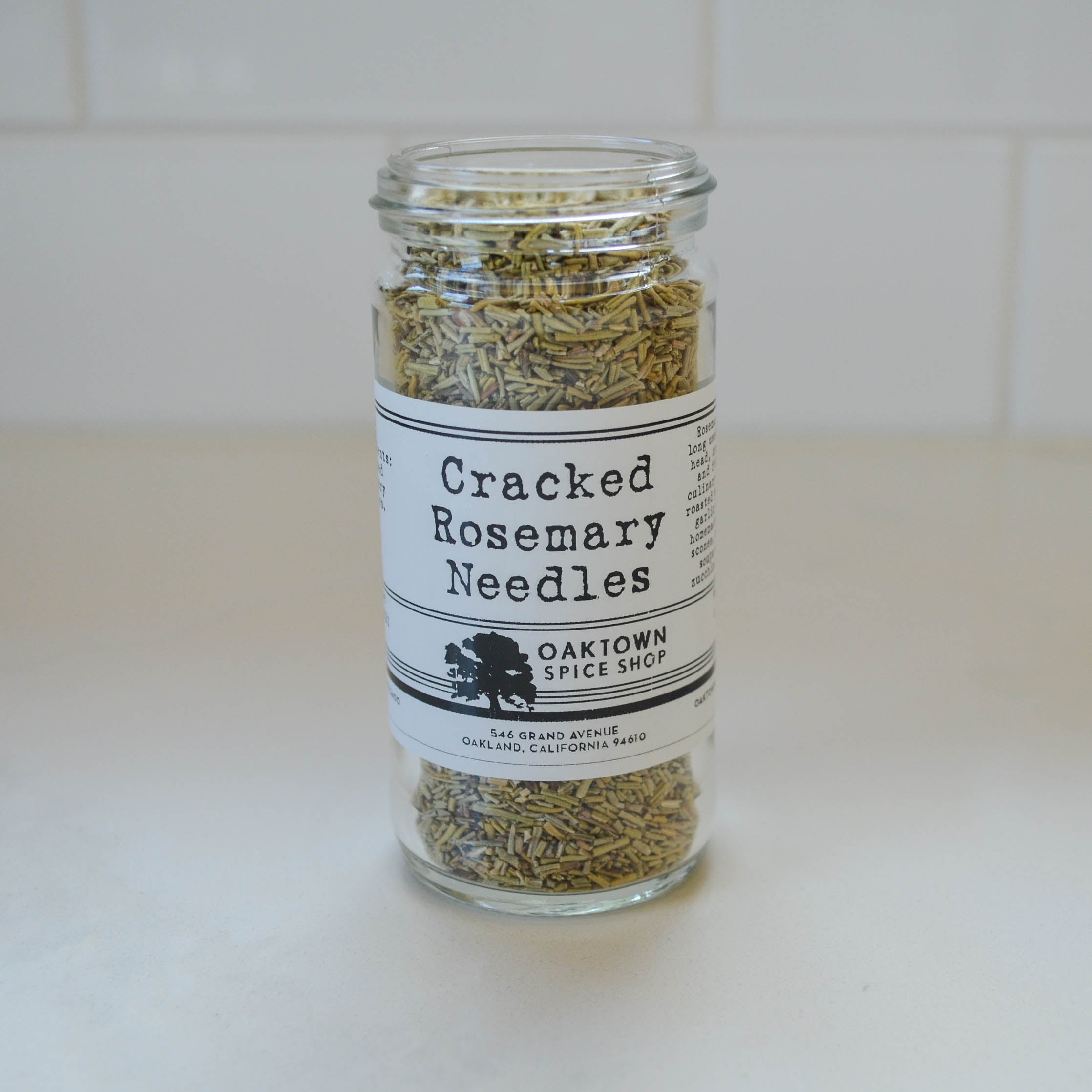 Rosemary Needles, Cracked Oaktown Spice Shop
