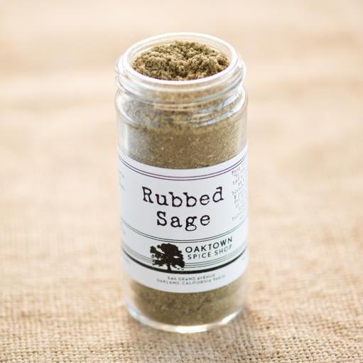 Sage, Rubbed