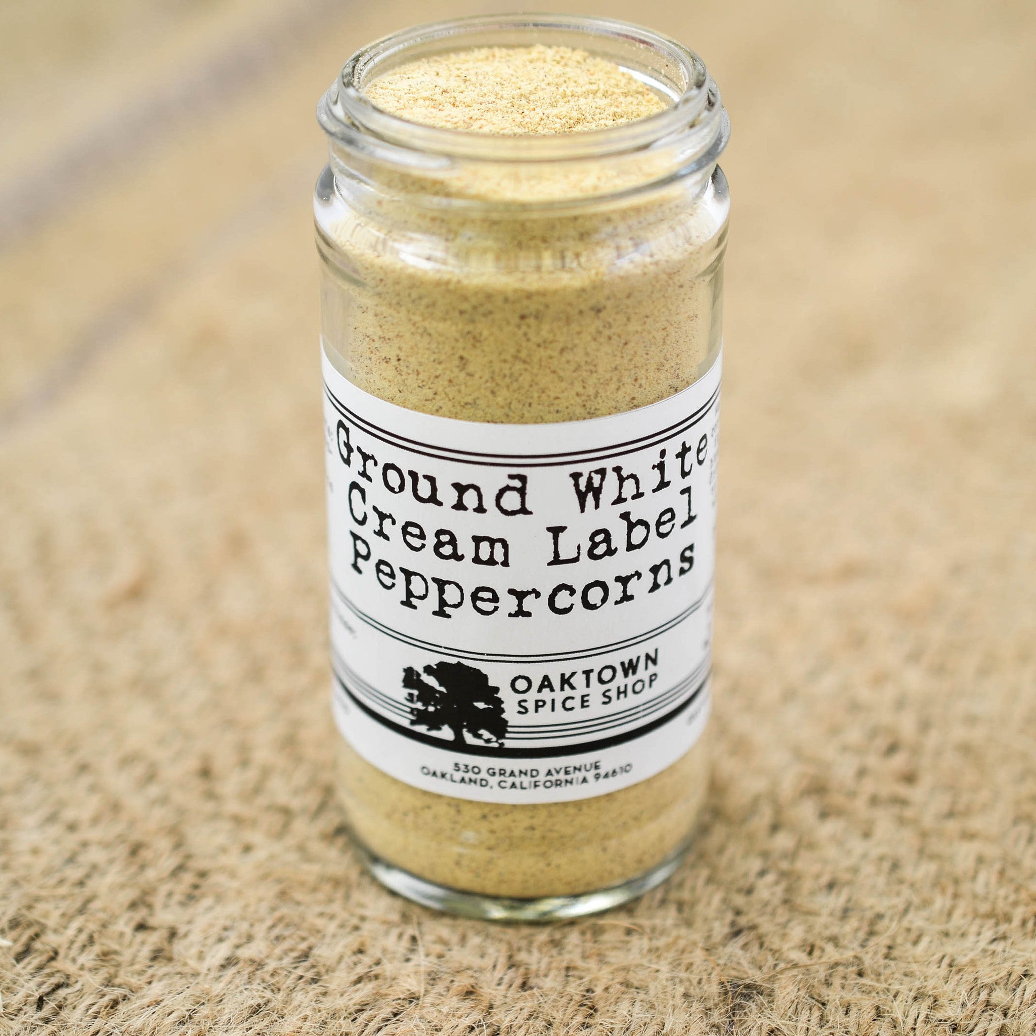 White Peppercorns, Ground