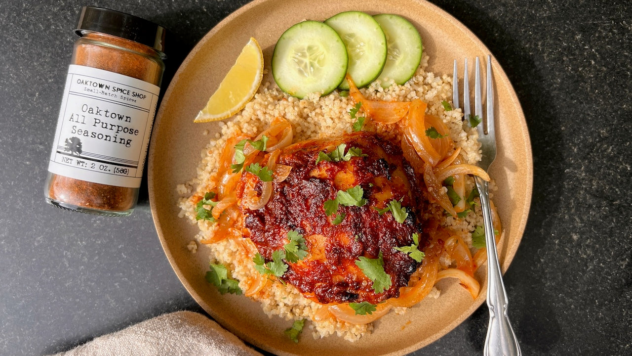 Baked Chicken with All Purpose Seasoning