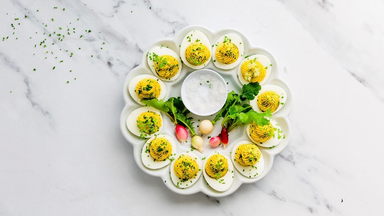 Curried Deviled Eggs