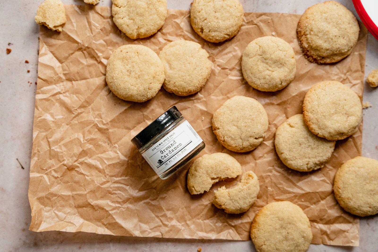 Cardamom Vanilla Sugar Cookies