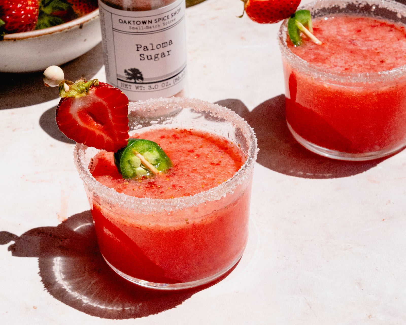 Spicy Strawberry Paloma