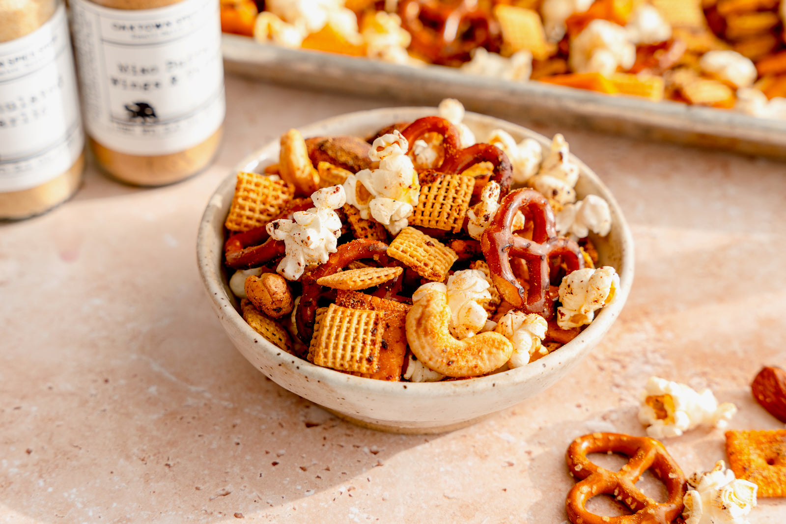Miso Buffalo Party Mix