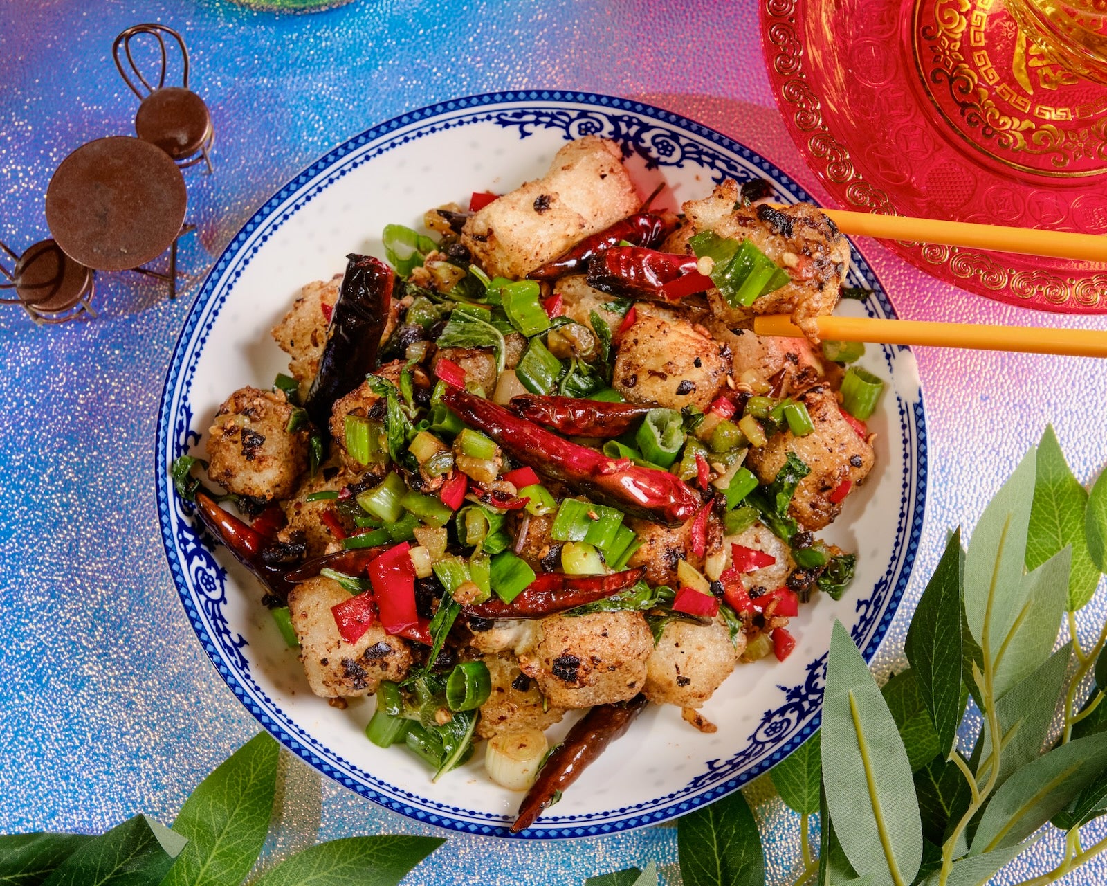 Lion Dance Cafe's Salt and Pepper Tofu