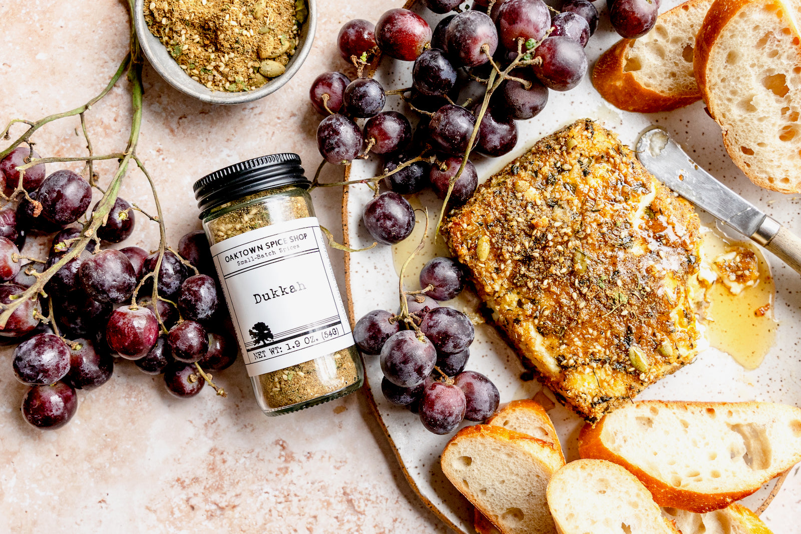 Dukkah Crusted Feta