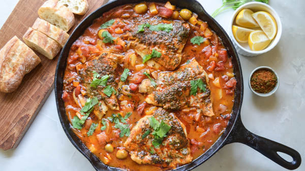 Moroccan Tagine-Inspired Fish Stew