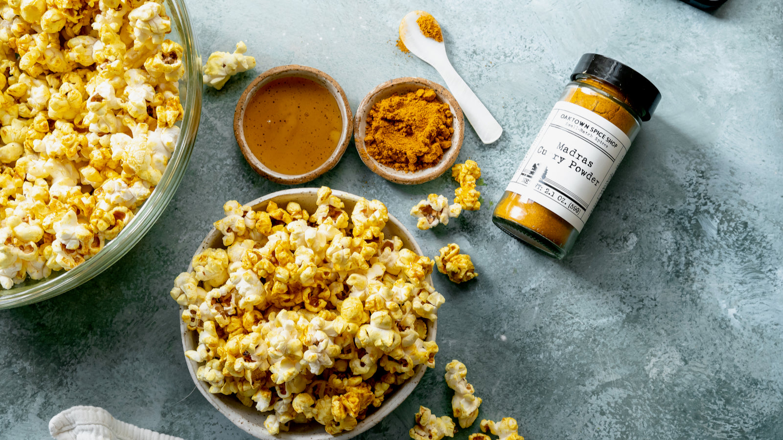 Spicy Sweet Curry Popcorn