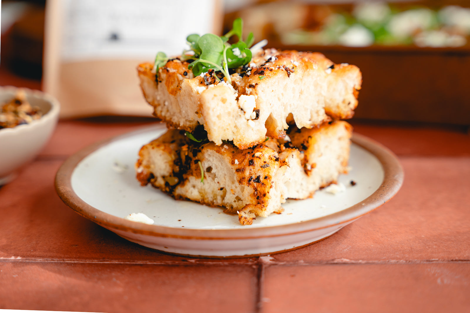 Salsa Macha Focaccia