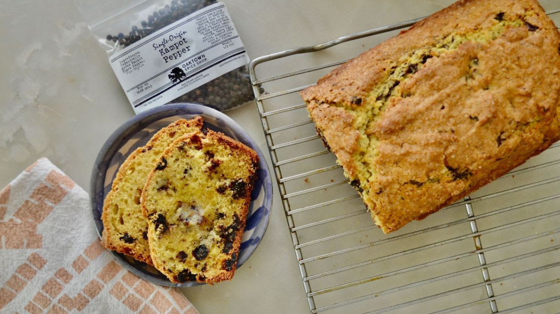 Black Pepper, Dark Chocolate and Sour Cherry Bread