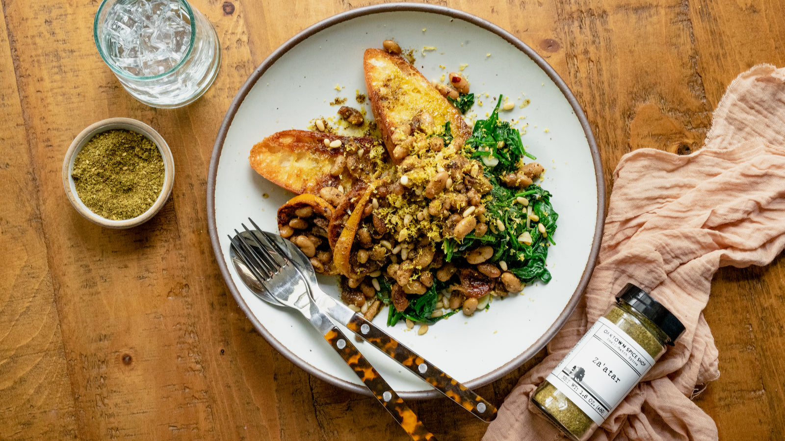 White Bean & Garlic Confit with Za'atar Oaktown Spice Shop