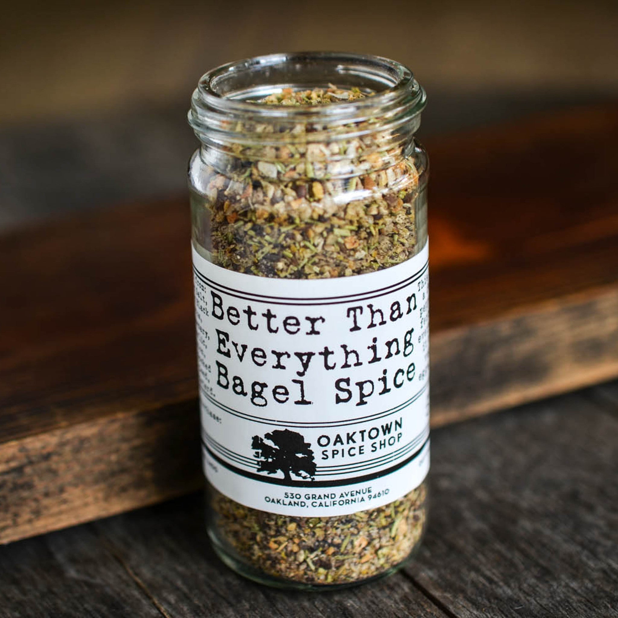 Better Than Everything Bagel Spice for use on Everything Mixed by Oaktown Spice Shop