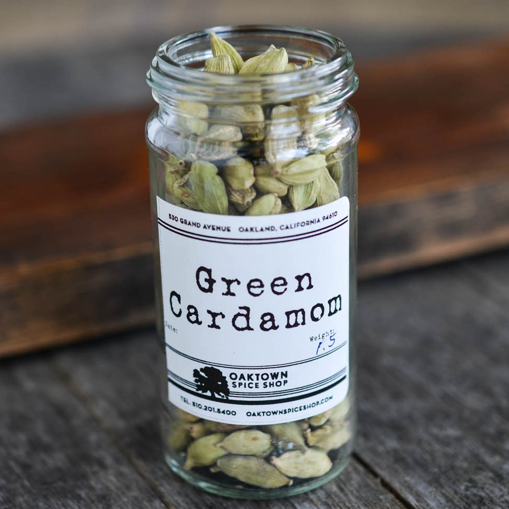 Green Cardamom Pods Online at Oaktown Spice Shop