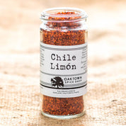 Chile Lim√≥n Blend combines Chile and Lime Juice and Coriander and Sea Salt Hand Mixed at Oaktown Spice Shop