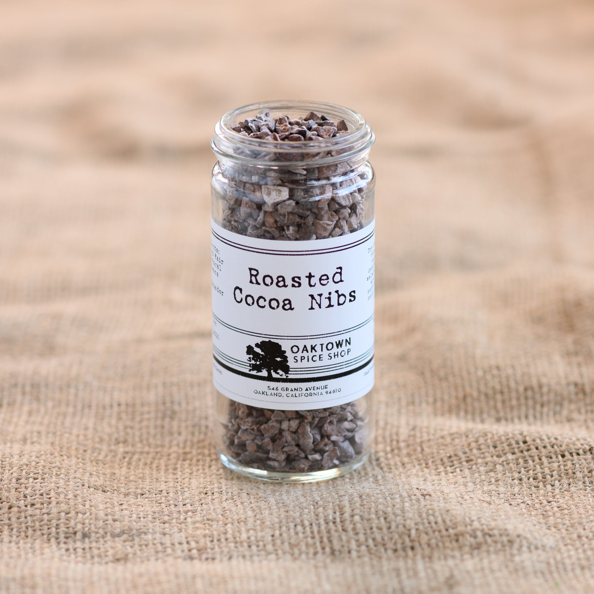 Roasted Cocoa Nibs from Oaktown Spice Shop