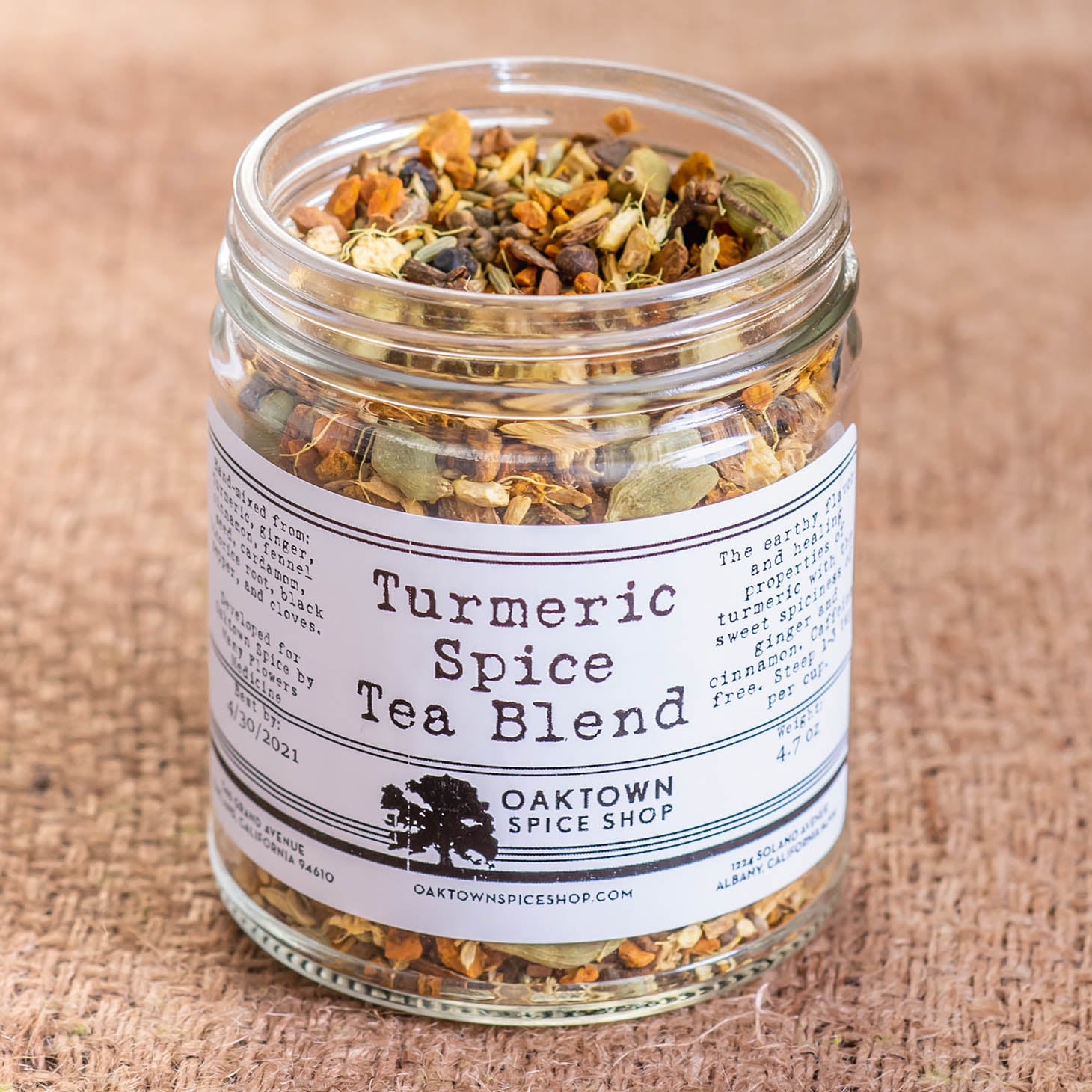 Turmeric Spice Tea Blend